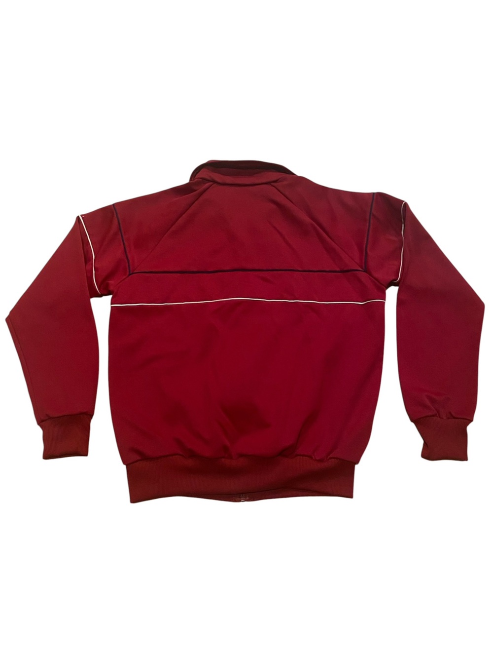 Adidas Men’s Vintage Maroon Trefoil Taiwan Y2K Track Suit 70s 80s Size L - Picture 4 of 15